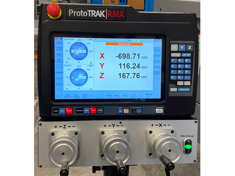 RETROMILL RMX 1500 Swiss Edition Bohr und  Fräsmaschine (XYZ RMX 5000)